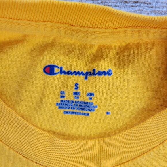 Champion LSU Tigers Gold T-Shirt Unisex Small Eye of the Tiger Graphic Tee - Picture 6 of 10